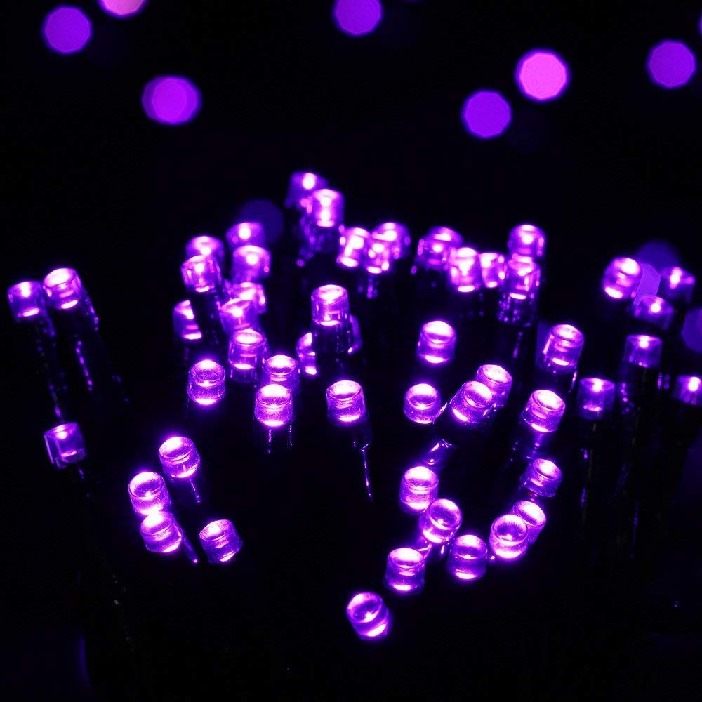 Luces Hadas, luz Solar Desnuda, 32M 300 LED Luces decoración navideña solares 8 Modos Luces Hadas solares jardín Navidad Fiesta Bodas Regalo del día San Valentín