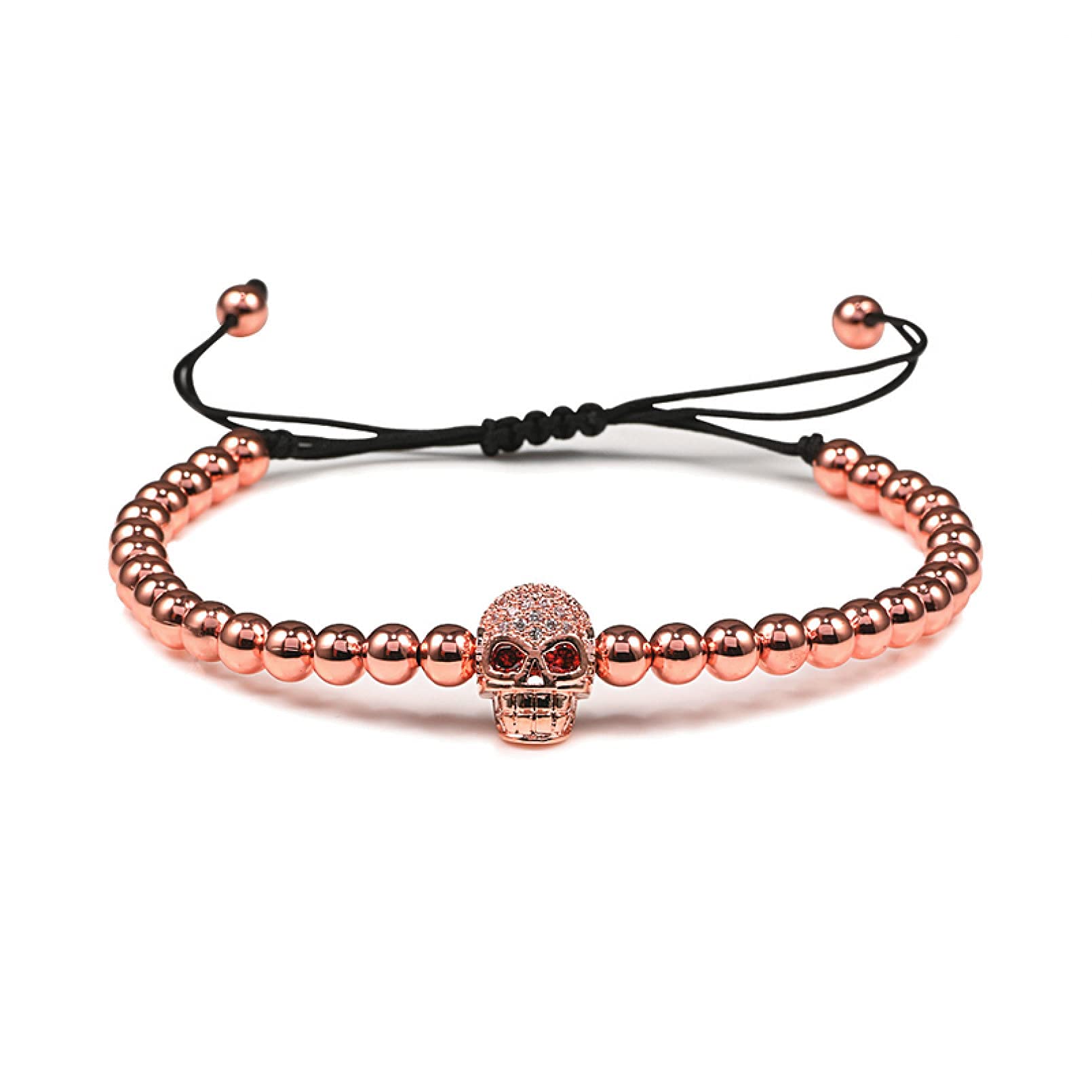 LYGBAOFUL Herren-Damen-Armband, Armbänder, Perlen-Armbänder, handgefertigt, verstellbares Armband, Damen und Herren, für alle Gelegenheiten