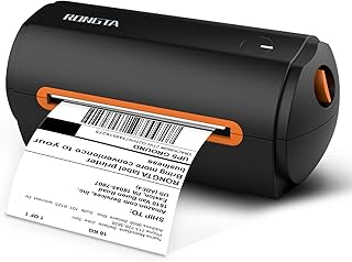 Rongta Thermal Shipping Label Printer, 4x6 Label Printer, Thermal Label Printer Compatible with Etsy, Shopify, Ebay, Amazon, FedEx, Support Multiple Systems(RP422)