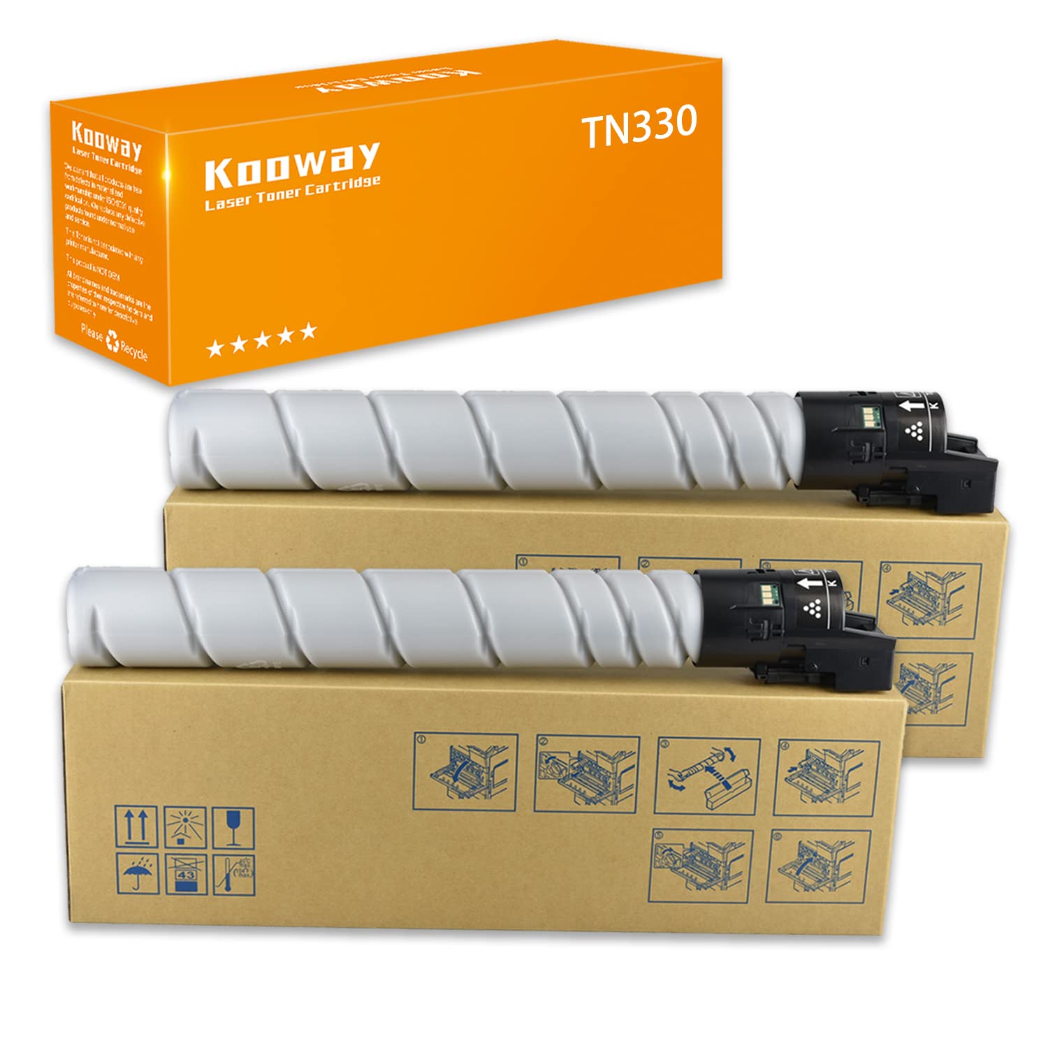 Amazon.co.jp: kooway TN330 TN-330 (AC7A030) 互換トナー