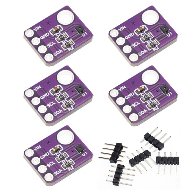 5Pcs GY-SHT30-D GY-SHT31 SHT35 SHT40 SHT41 SHT45 SHT31-D sensori di temperatura e umidità Breakout moduli meteo (SHT45)