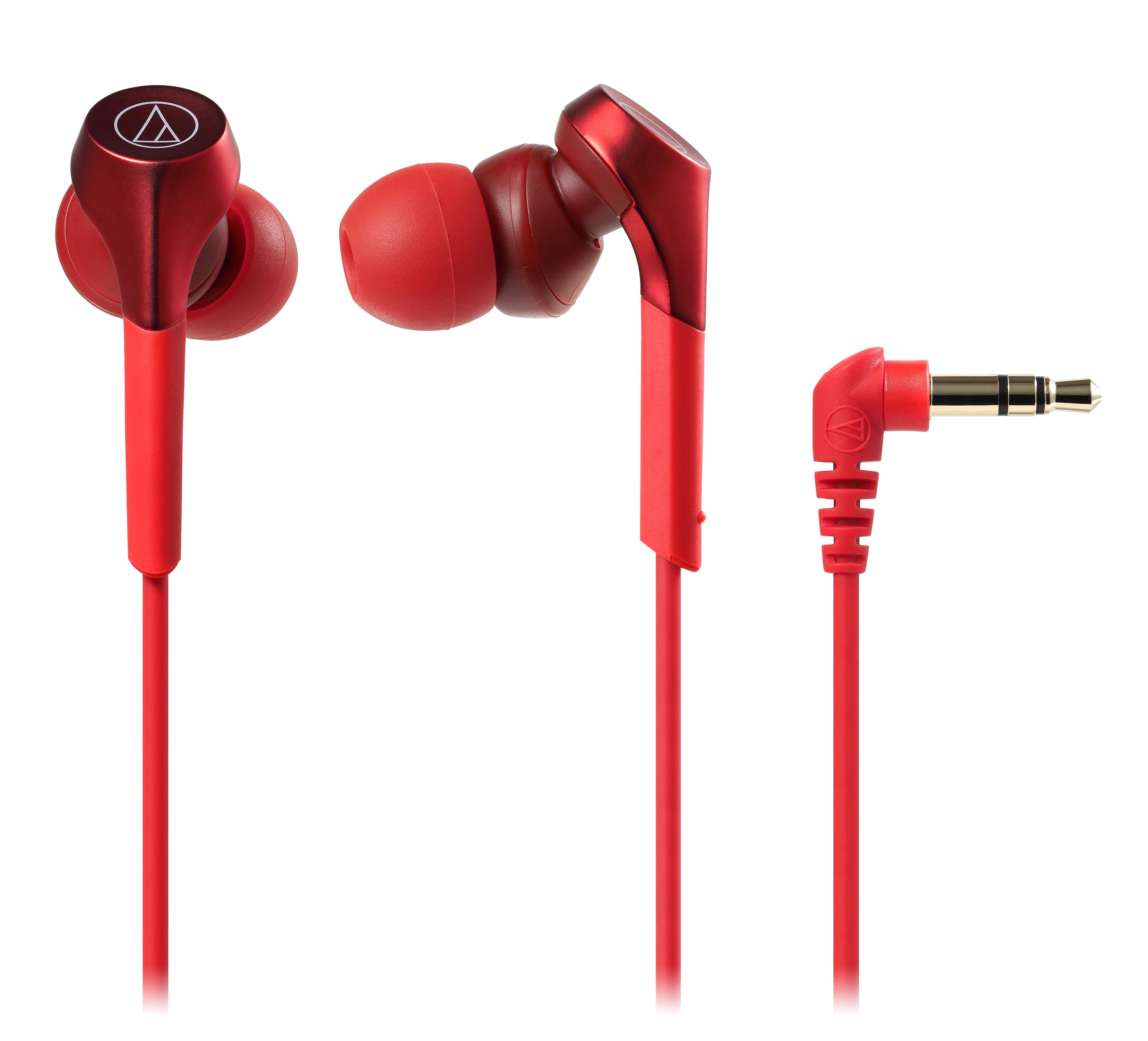 Amazon.co.jp: オーディオテクニカ ATH-CKS550X RD SOLID BASS カナル