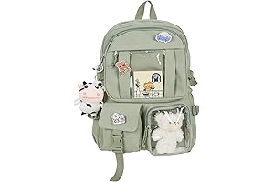 Kawaii Backpack: A Captivating Bag with Adorable Bear Plush Accessory!