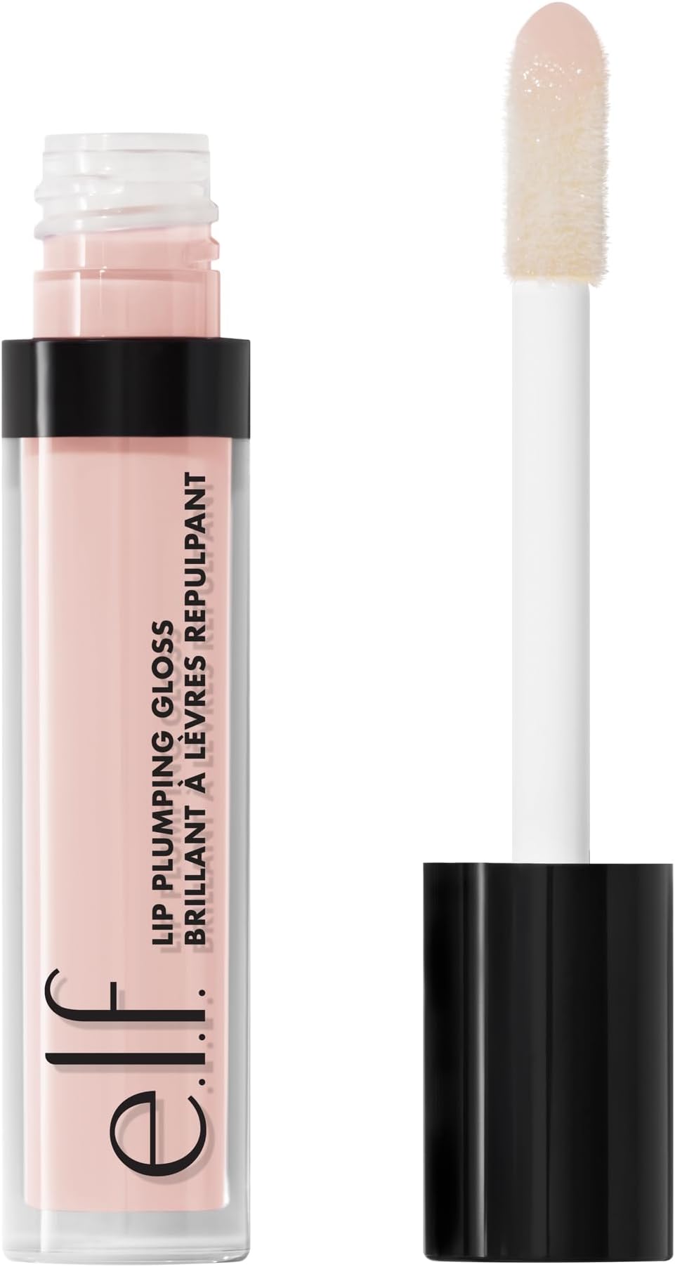 Lip Plumping Gloss, High-Shine Sheer Color, Hydrates & Creates Fuller Lips With Vitamin E, Vegan & Cruelty-Free, Pink Paloma, 0.1 Fl Oz