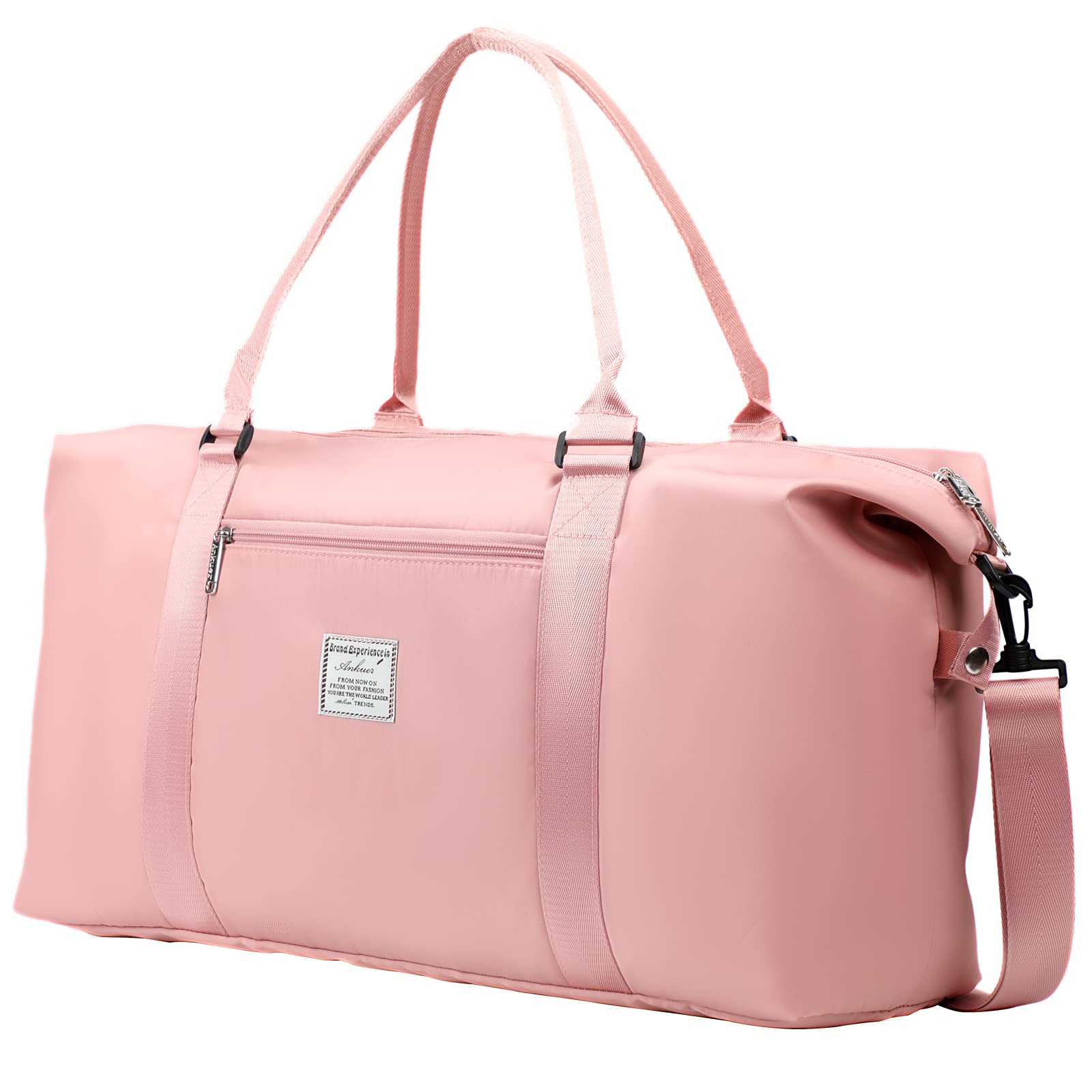 ANKUER Large Duffle Bag for Travel Sports Gym Tote Bag for Women Carry on Overnight Bag with Luggage