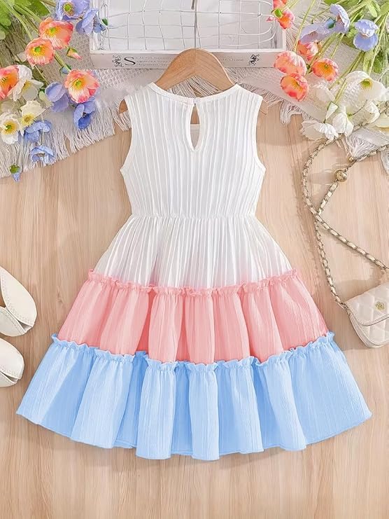 Image of Tagas Girls' Dress||Princess Birthday Party Dress | Comfortable & Stylish Kids Wear| PartFrock for Kids |