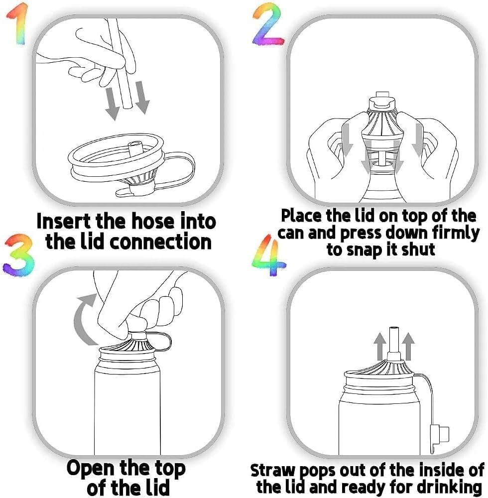 8 Pack Soda Can Lids with Straw,Silicone Soda Can Covers,Pop Can Cover,BPA-Free,Reusable Can Covers for soda,Coke,Beer,Juice,Beverage,Fits Standard Cans - Image 5