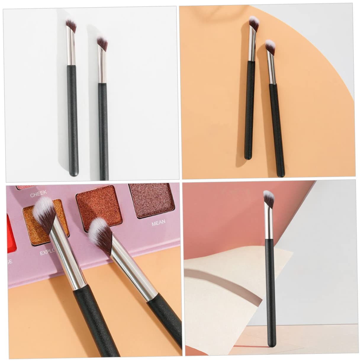 Healeved Ngled Concealer Brush Makeup Brush for Eye Face Brush Set Women's Makeup Tools