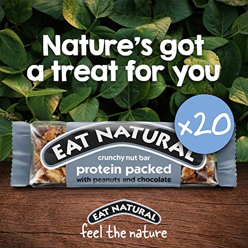 Eat Natural Protein Packed With Peanuts & Chocolate Bar