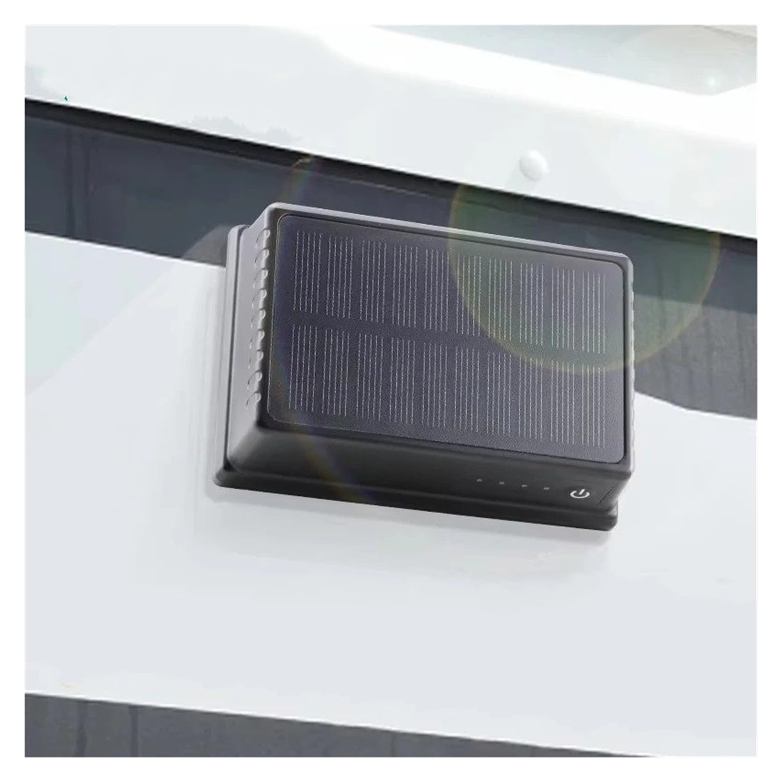 Camara Marcha Atras Batería Portátil Magnética Solar, Resistente Al Agua, Móvil, 12V, Fuente De Alimentación, Enchufe CC para WiFi, Cámara Trasera Inalámbrica para Exteriores(A (No Camera))