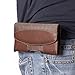 Pouch Case, Premium Horizontal Leather Case Pouch Holster with Magnetic Closure with Belt Clip Holster and Belt Loops