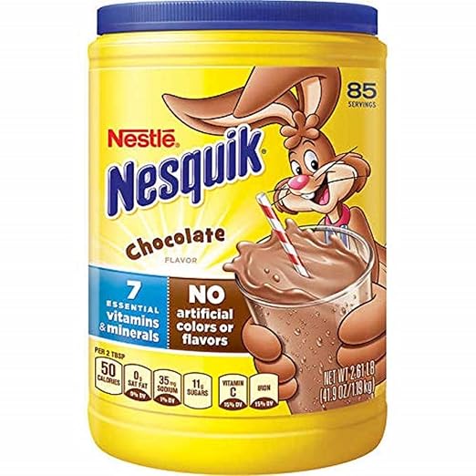 Nesquik Chocolate Milk Drink Mix, Jug, 41.9 oz