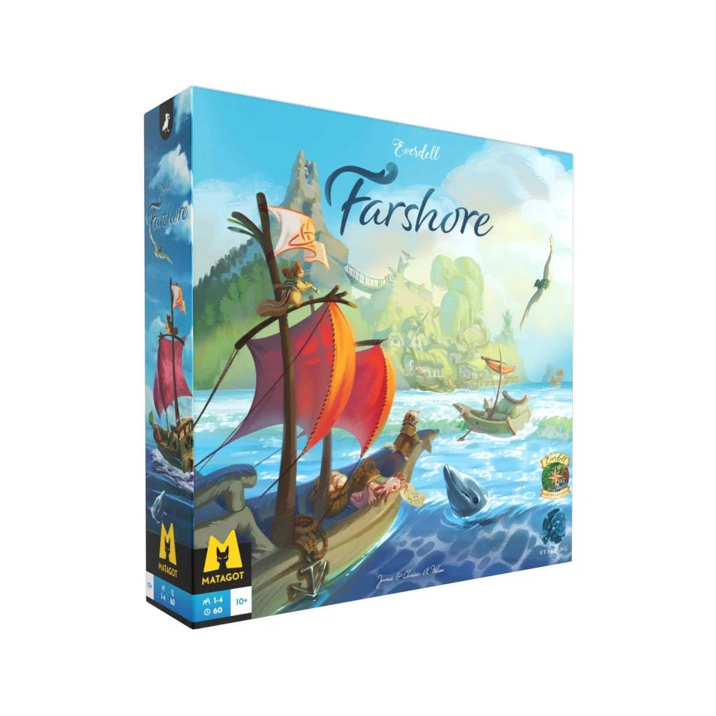 Matagot Everdell Farshore - Jeu de Société - De 1 à 4 Joueurs - A Partir de 10 Ans - Version Française