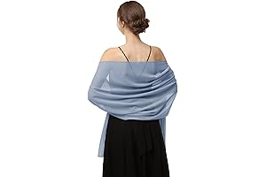 Women's Soft Silky Elegant Shawls Wraps for Wedding Dress Evening Party