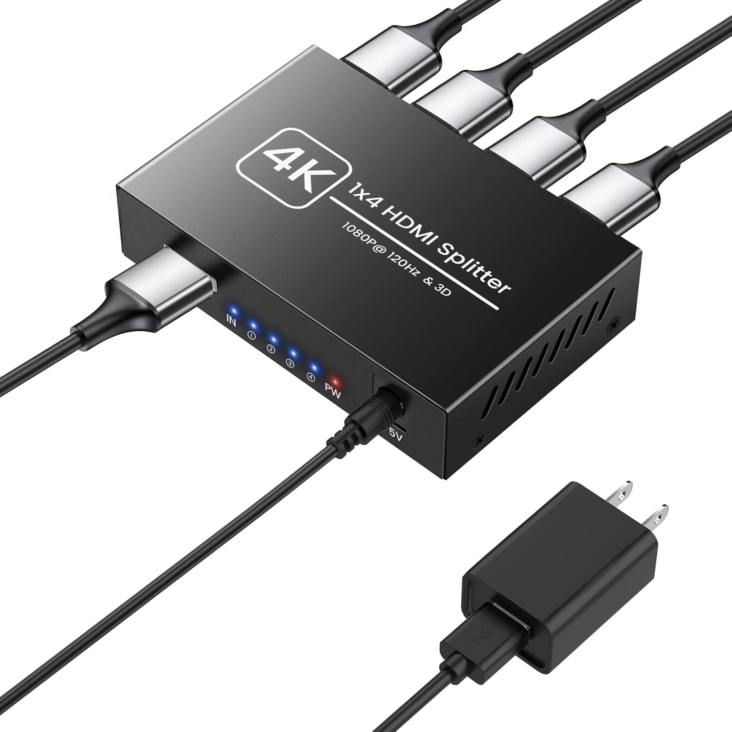 Amazon.co.jp: avedio links HDMI分配器 1入力4出力 4K@30Hz HDCP1.4