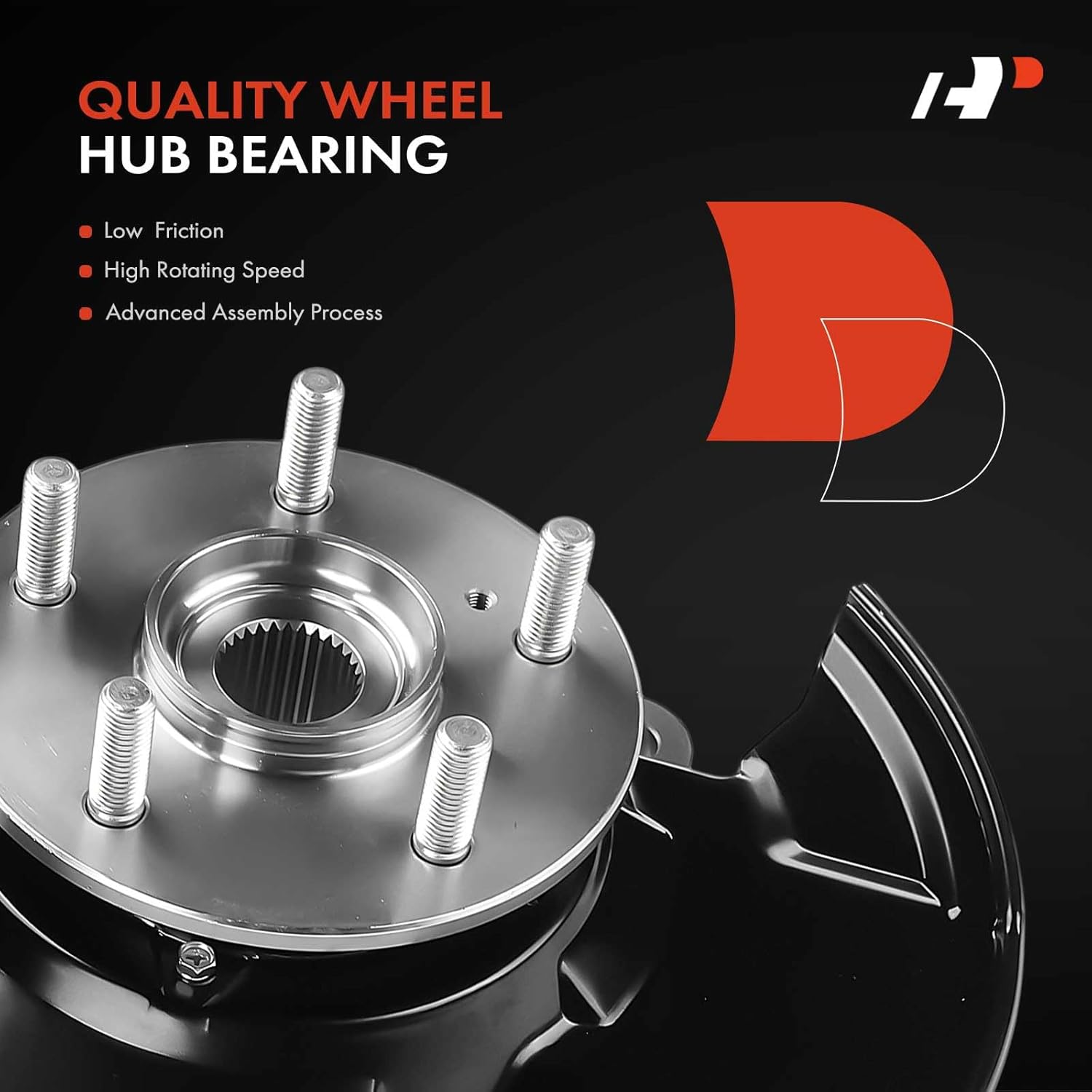 A-Premium Front Right Steering Knuckle & Wheel Bearing Hub Assembly Compatible with Honda CR-V CRV 2017-2023, Passenger Side