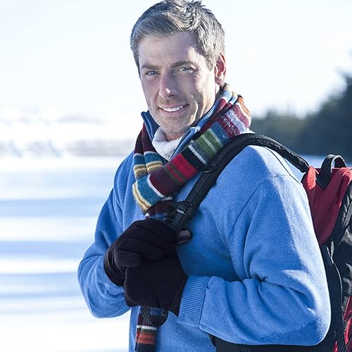 Miniatura 6 de OZERO Guantes de invierno para hombre y mujer Pantalla táctil Térmica Polar Polar Guante Cálido para Correr Conducción Bicicleta Ciclismo