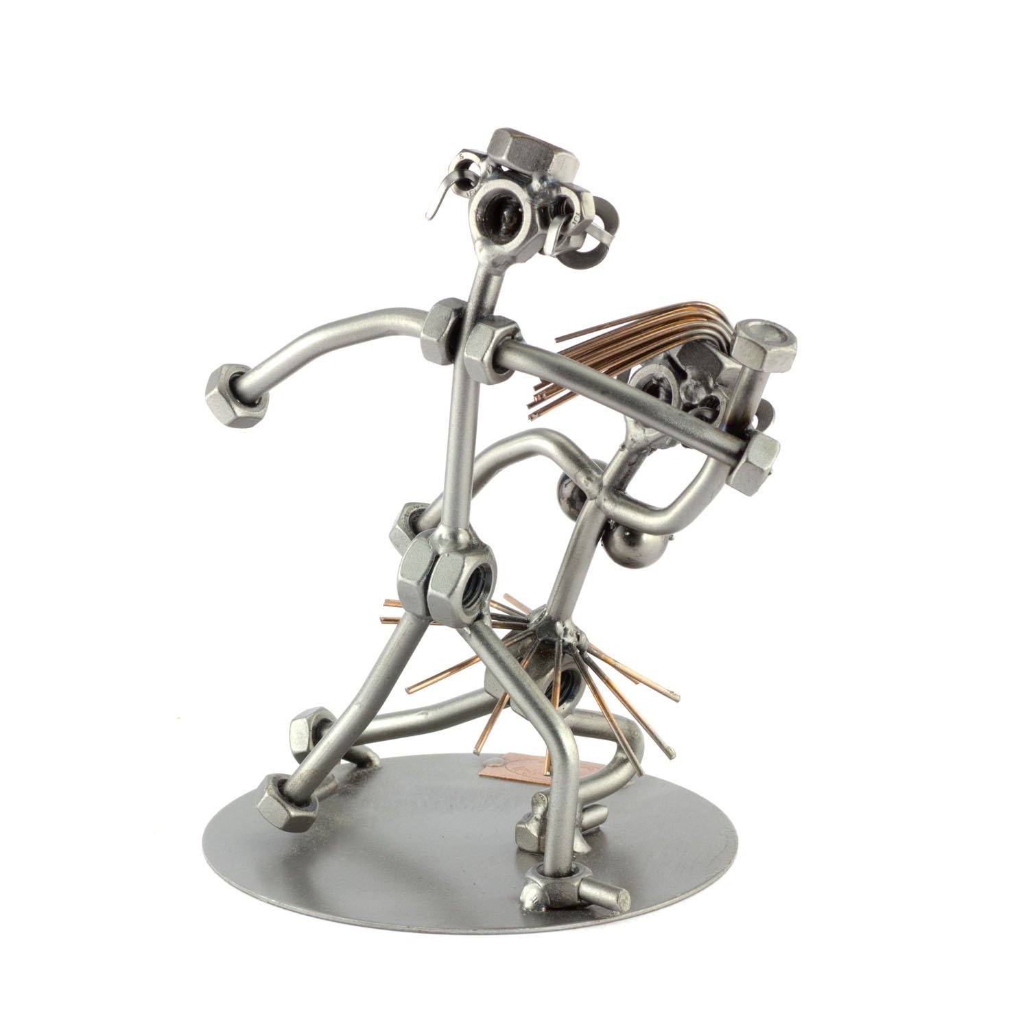 Omini Di Viti Steelman24, Modellini In Metallo Per Collezione O Regalo, Realizzati A Mano
