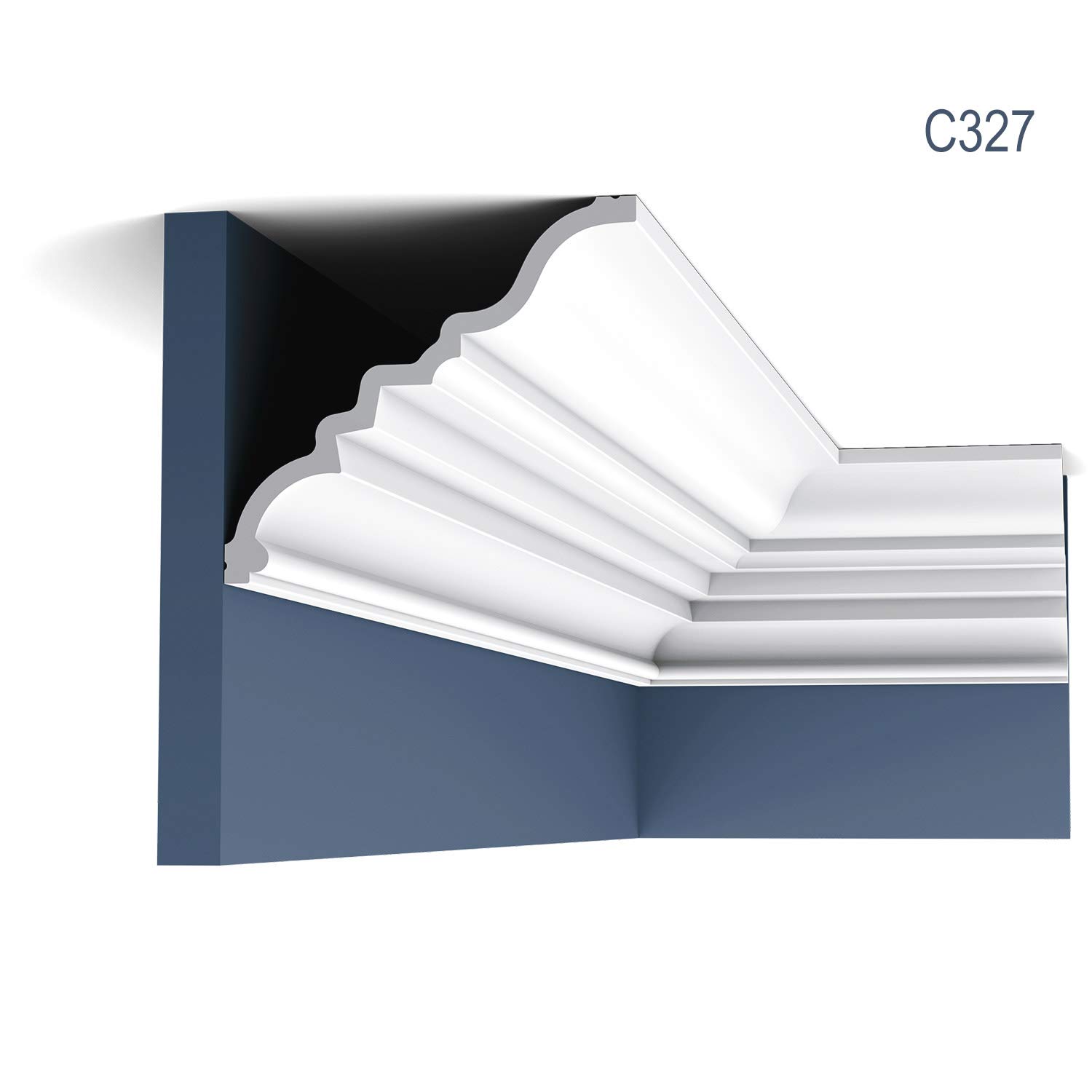 Orac Decor C327-box 1 karton zestaw z 8 listwami narożnymi listwami ozdobnymi 16 m