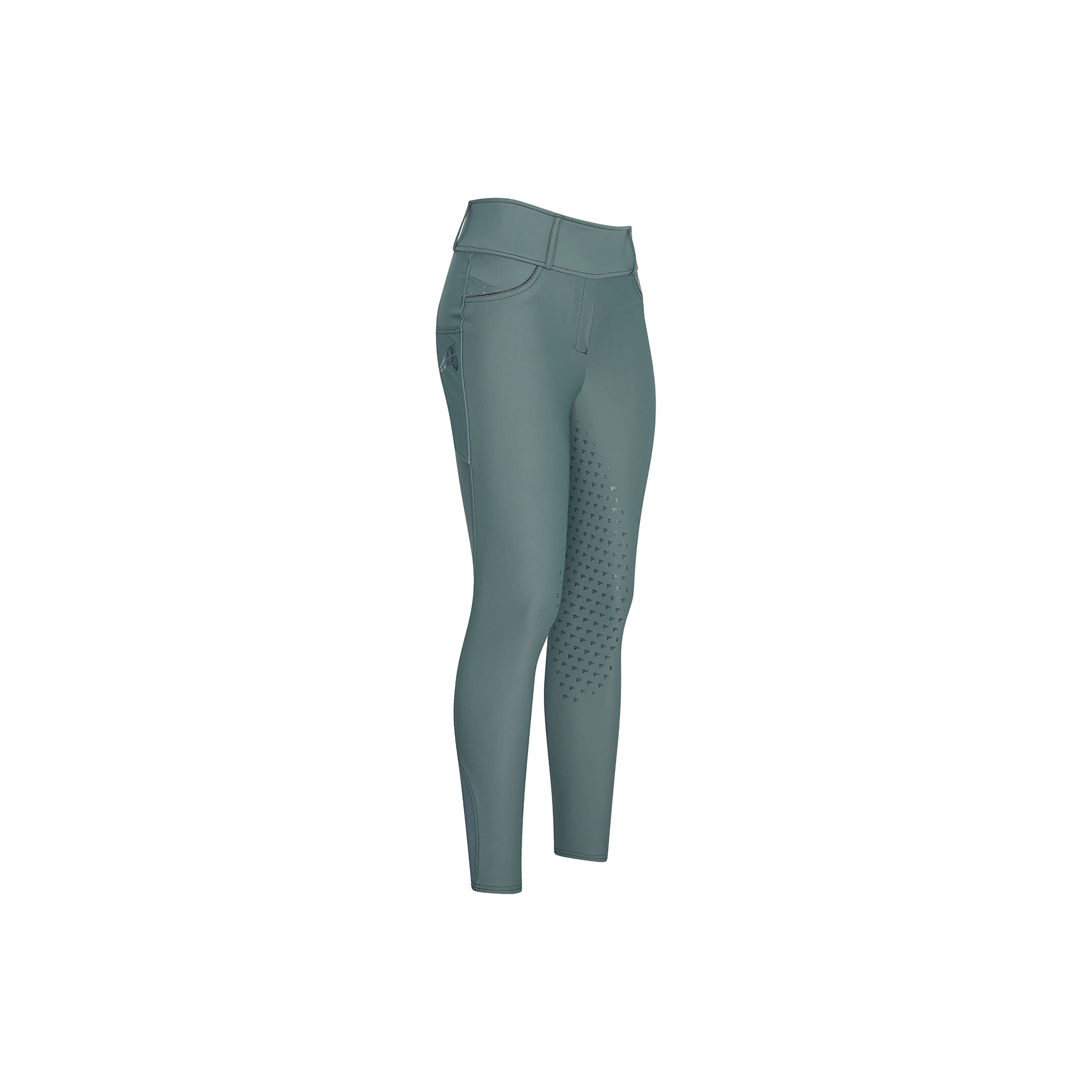 euro-star Legginsy jeździeckie Easy Rider ERMaxima FullGrip Dark Castor HW 22