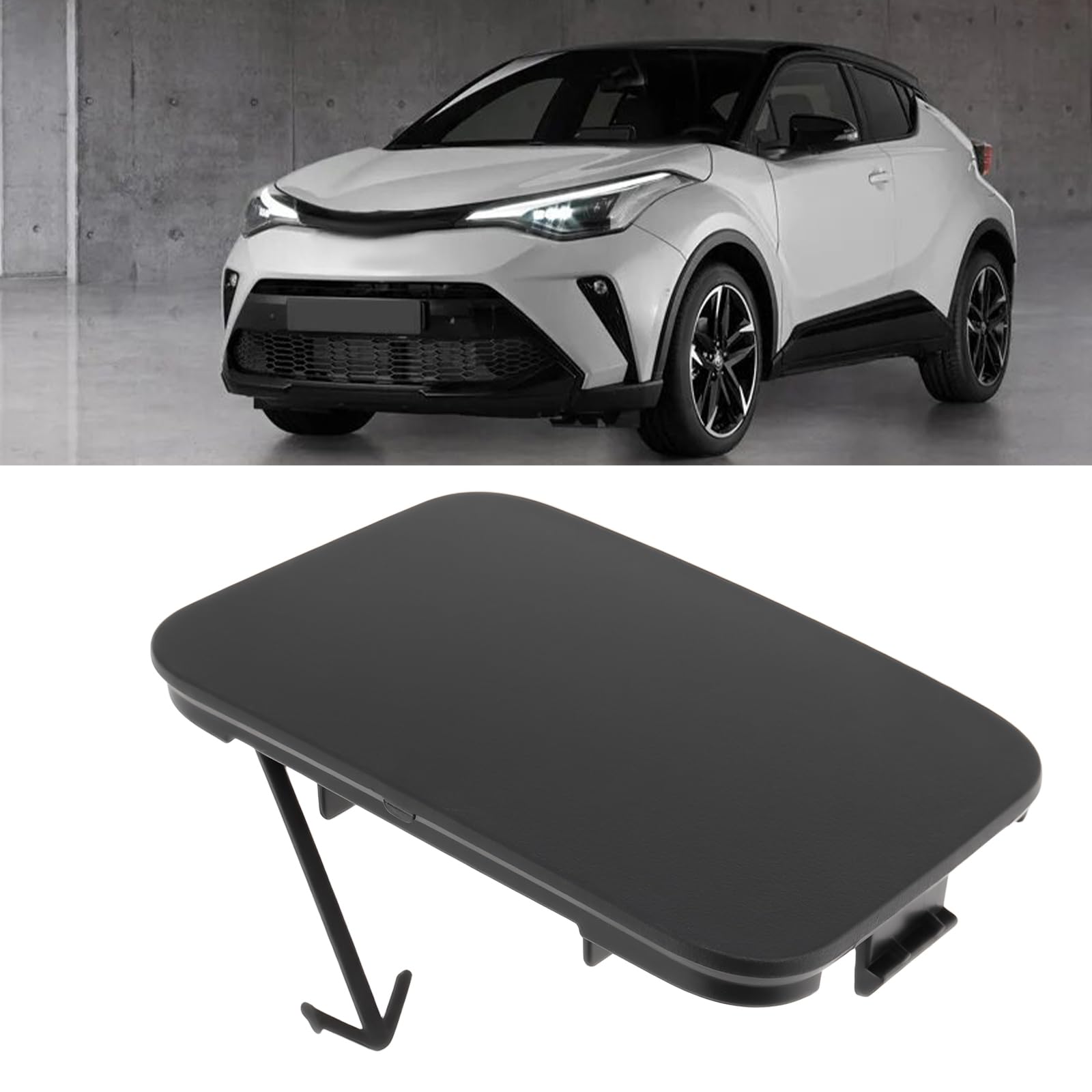 Pokrywa haka holowniczego tylnego zderzaka 52162-F4020 52162-F4030 kompatybilna z Toyota C-HR CHR 2016-2020