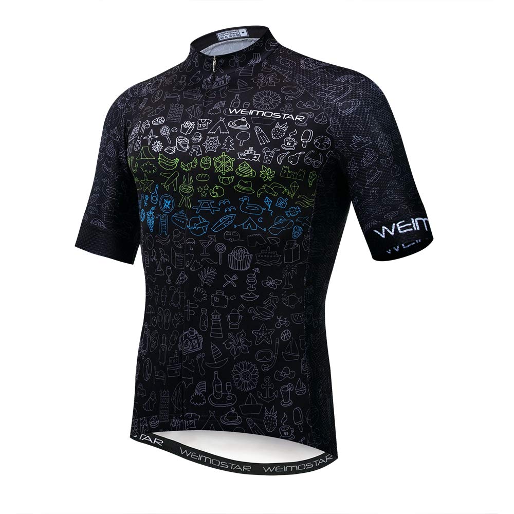 Cycling Jersey Men,Short Sleeve Bike Jersey Riding Tops Outdoor Bicycle Shirt,MTB Cycling Clothing
