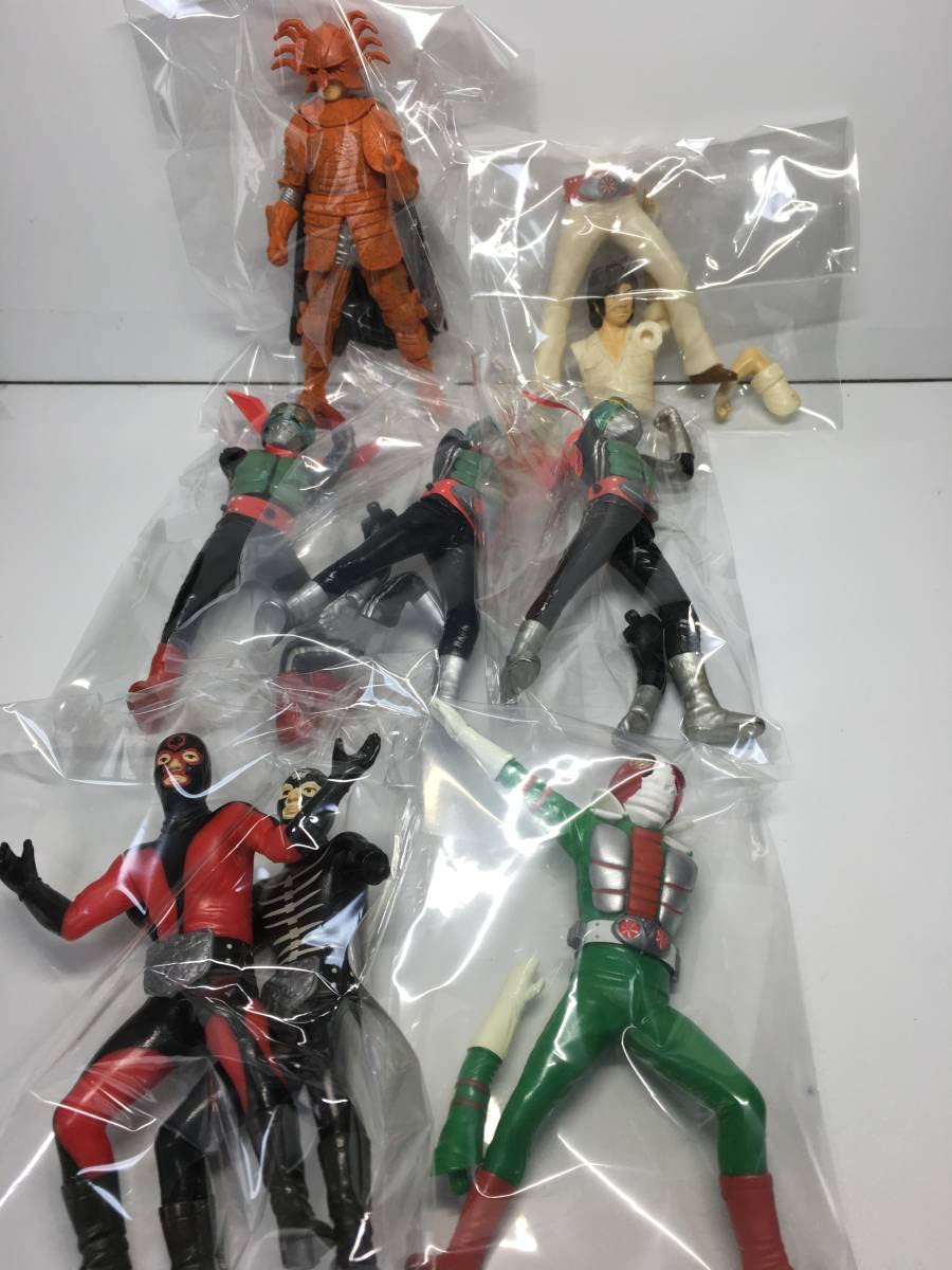 Amazon | 仮面ライダー フィギュア まとめて 1号 2号 V3 ショッカー