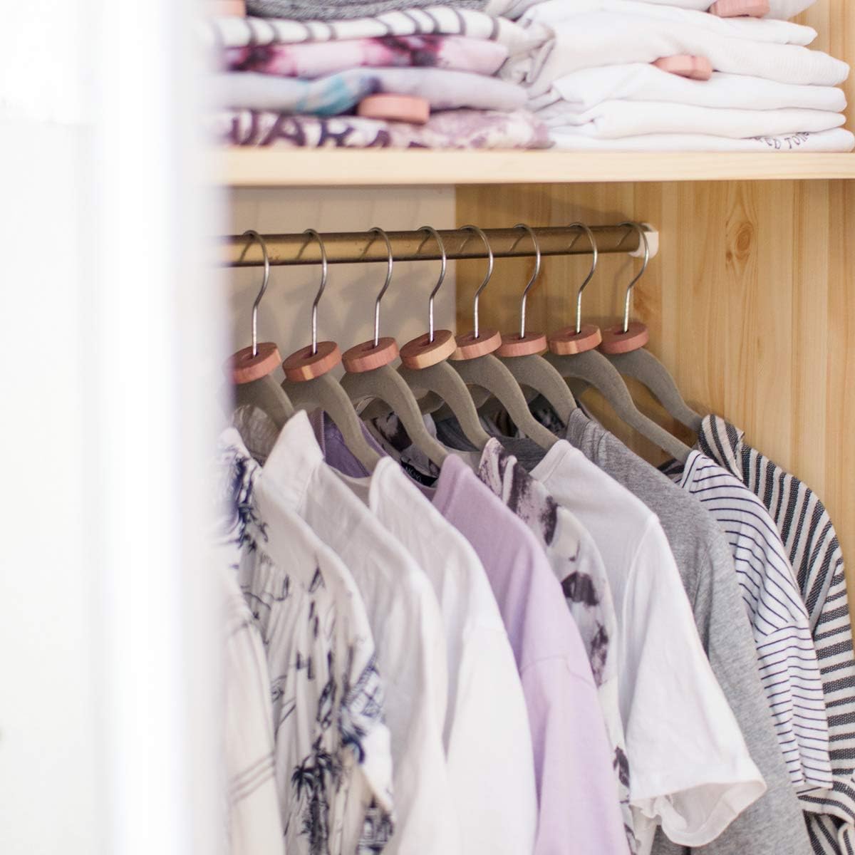 Lot De 30 Blocs De Bois De Cèdre Aroatique Pour Rangeent De Vêteents