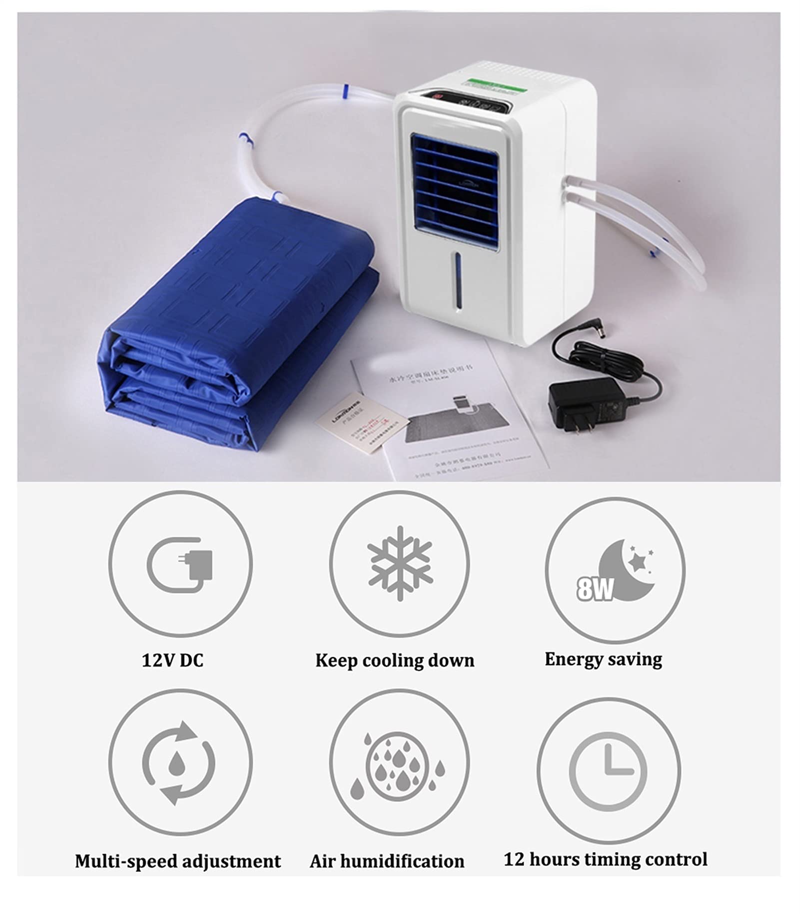 Amazon.com: Mattress Cooler Bed Cooling Mattress Pad, Water-Cooled