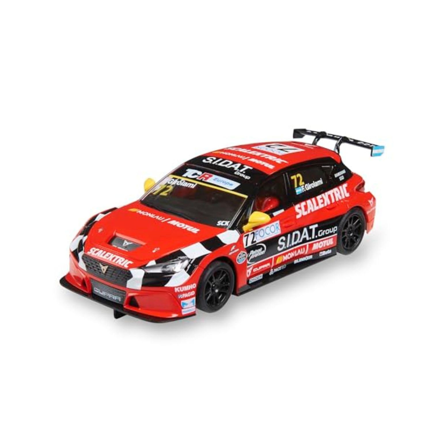SCALEXTRIC - Vehículo de Carreras Advance - Coche Slot Escala 1:32 (Cupra León Competición - Team Monlau)