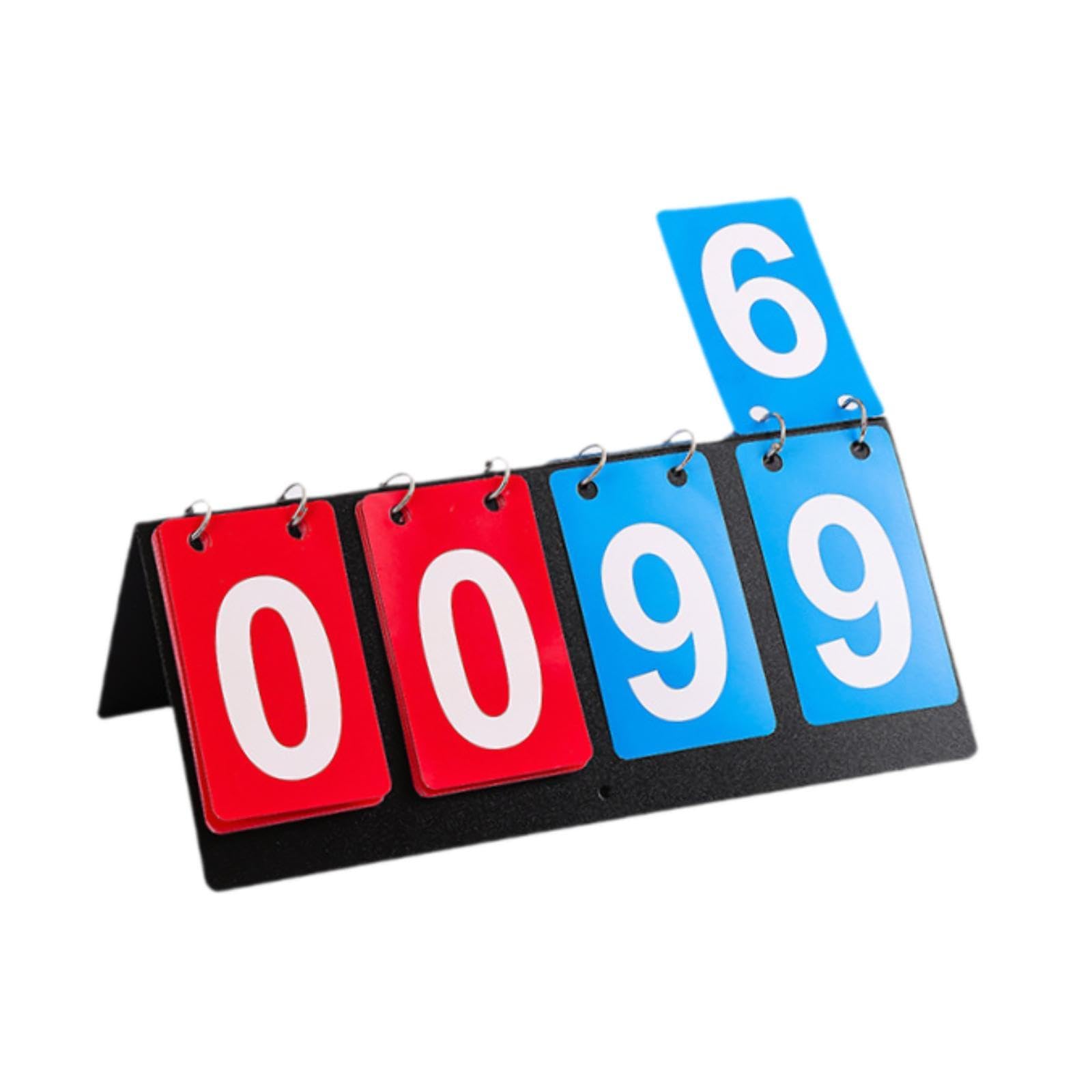 THE STYLE SUTRA® Sports Scoreboard Compact Flip Score Board for Badminton Football Basketball | Sporting Goods | Other Sporting Goods-image-49
