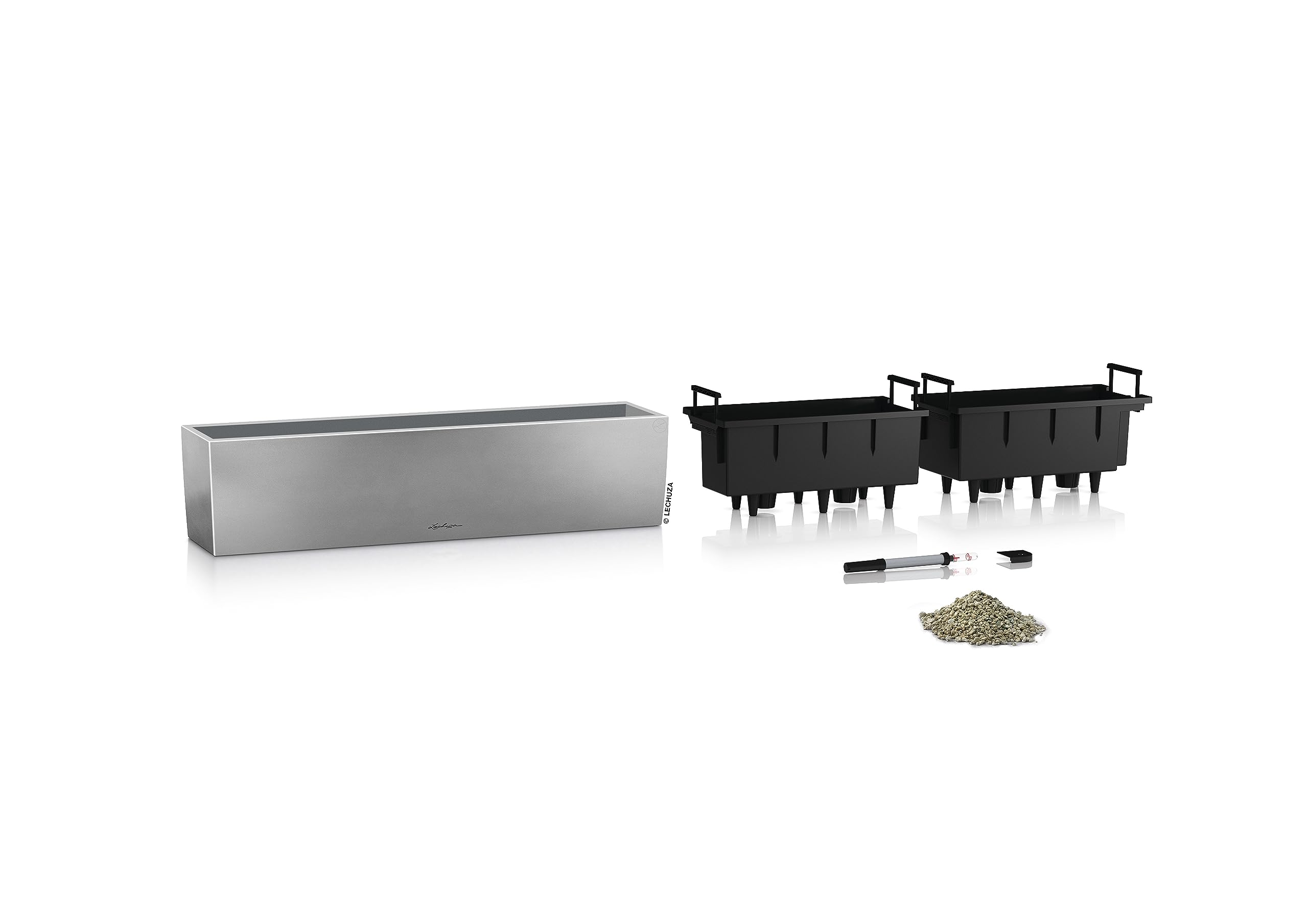 BALCONERA Steel 80 AIS - satiniert perlgrau