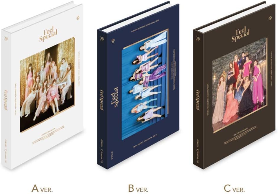 Buy Jyp Entertainment Twice Feel Special C Ver 8th Mini Album Cd p Photobook Lyrics Paper 5photocards Gold Photocard Official Folded Poster Double Side Extra Photocard Online In Turkey B07xjsrhnm