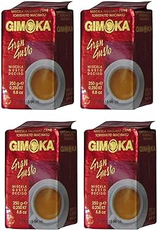 Ground Coffee Gimoka Gran Gusto 4 x 250g