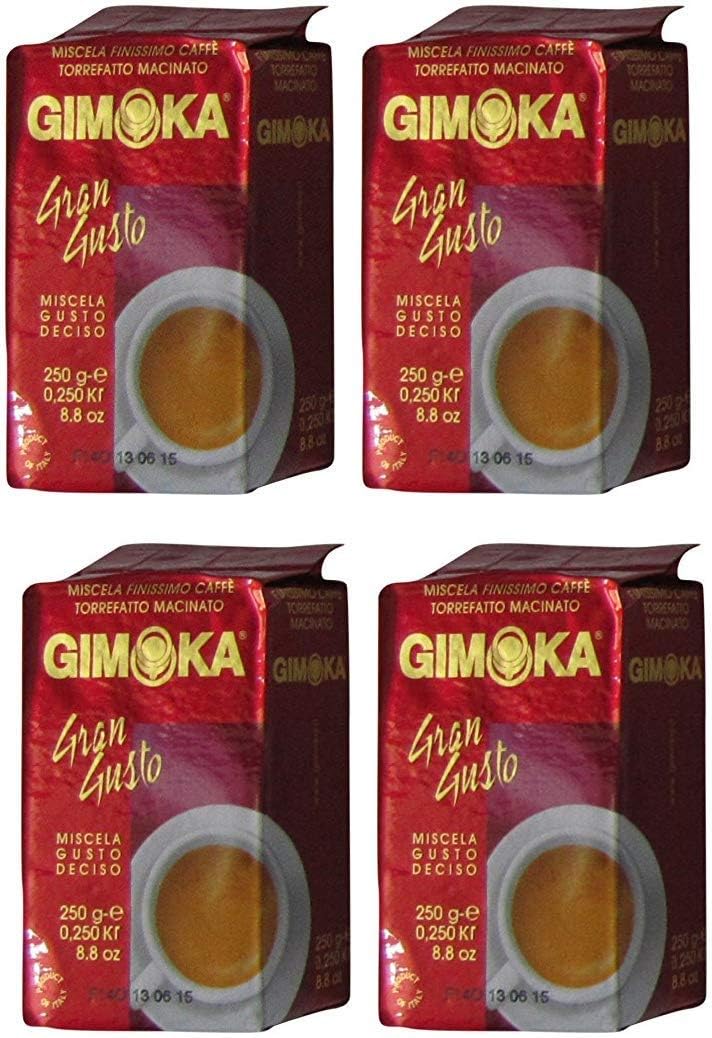 Ground Coffee Gimoka Gran Gusto 4 x 250g