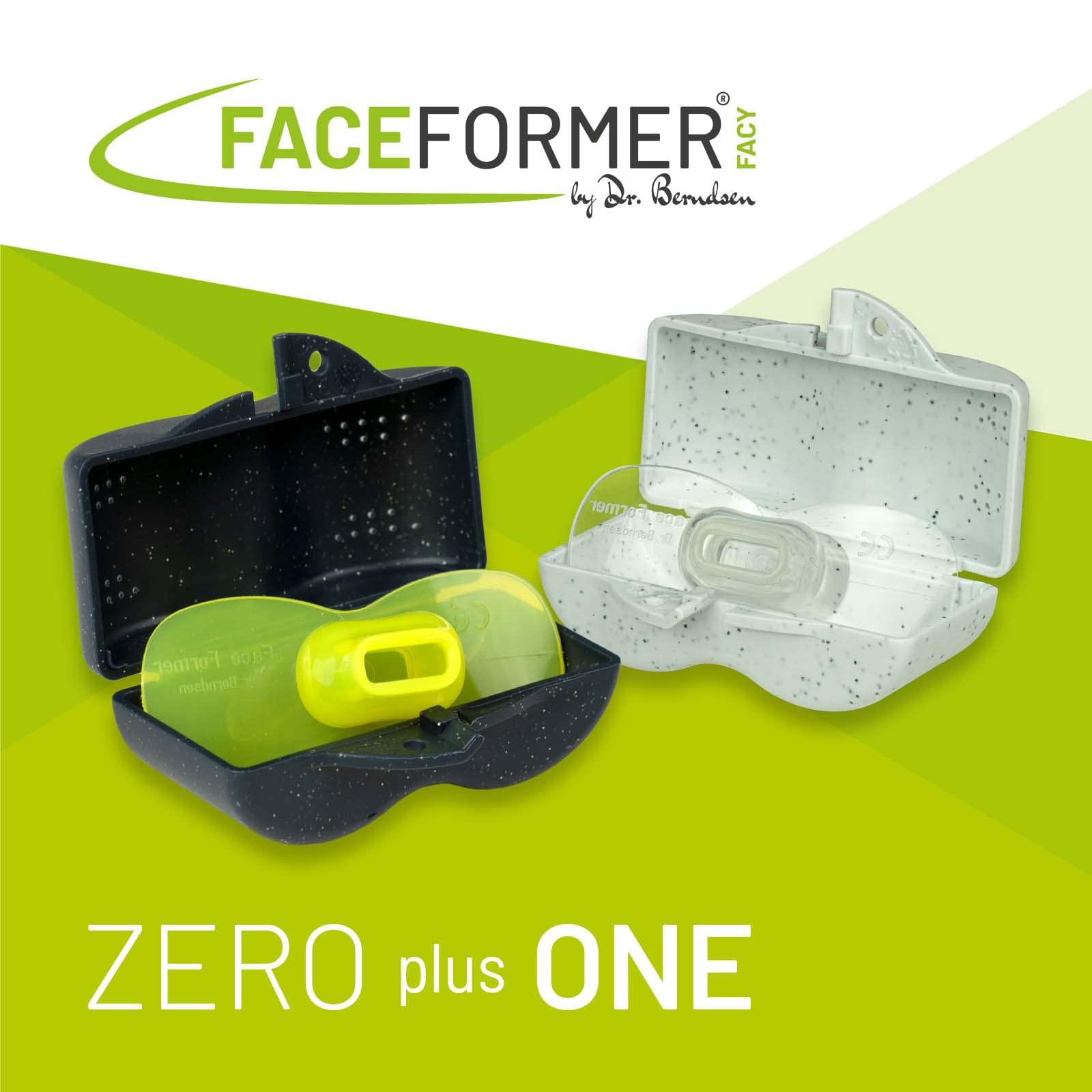FaceFormer ZERO+ONE Starter-Set Original Dr. Berndsen Trainings-App kostenlos bei Schlafstörungen CMD Zähneknirschen Schnarchen Schlaf-Apnoe