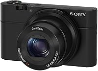 Sony RX100 20.2MP Premium Compact Camera: 1-Inch Exmor Sensor, ZEISS 28-100mm F1.8 Lens, SteadyShot Stabilization