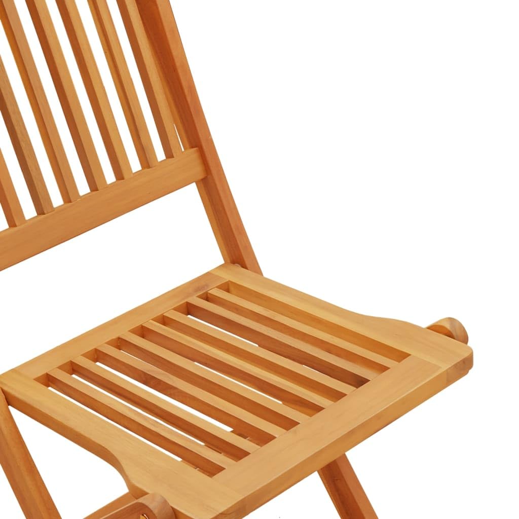 vidaXL Ensemble de Bistro Pliable 3 pcs Bois d'acacia Solide