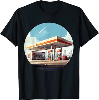 Amazon.com: Gas station clothes for operator and tour fans T Amazon.com: Gas station clothes for operator and tour fans T