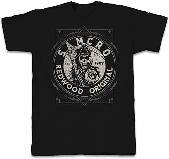Sons of Anarchy Samcro Redwood Original Adult Short Sleeve T-Shirt