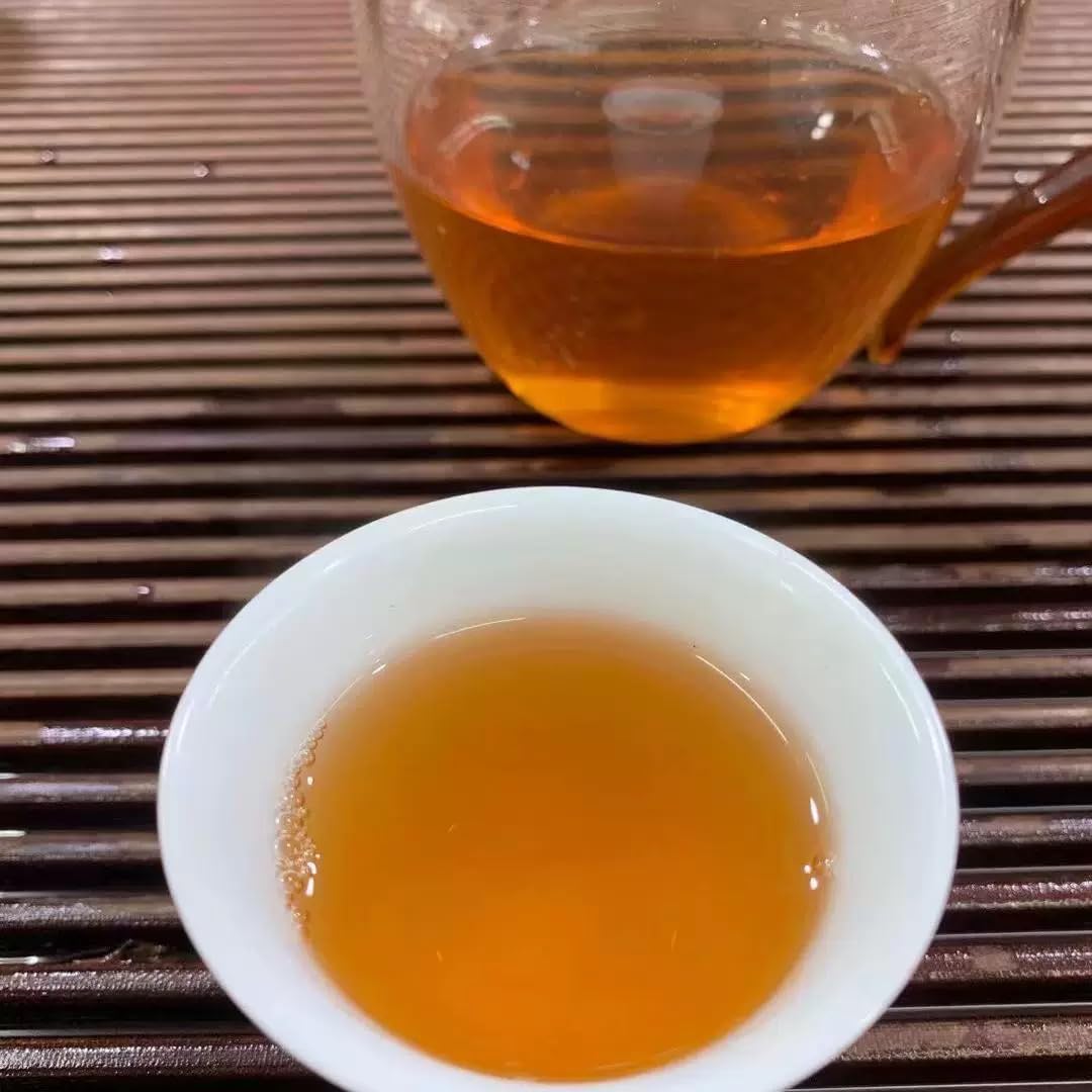 Mengku Rongshi 2010 Grande Sigillo Rosso Tè Pu-Erh Crudo in Torta, 400g