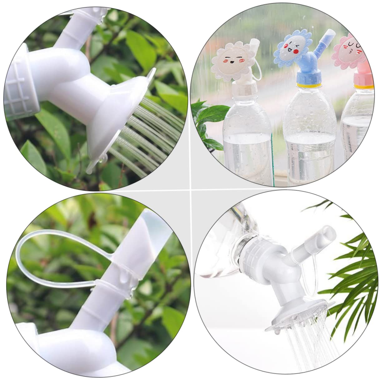 Amazon | YARDWE 6個ボトルスプリンクラーノズル プラスチック製 水 