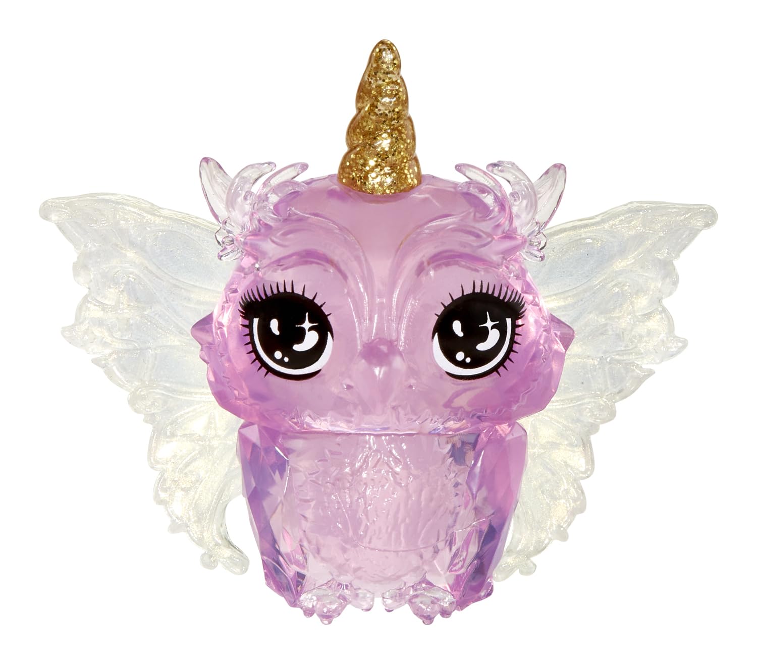 Rainbow High Littles Rainbow Fantasy Fairies & Pet — Opal, Rainbow — 14-Centymetrowa lalka Przegubowa i sowa z Wymiennymi Skrzydłami, Prezent dla Dzieci od 4 lat