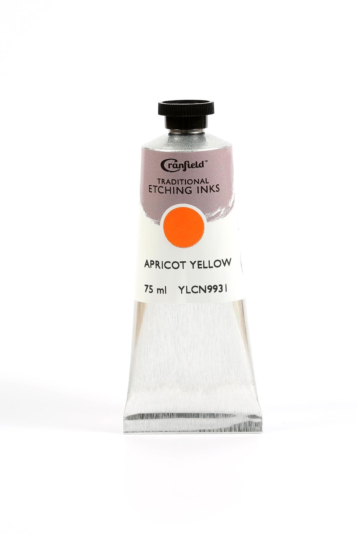 Cranfield : Traditional Etching Ink : 75ml : Apricot Yellow