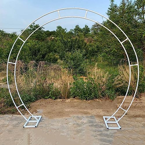 Arche de mariage en métal - Tonnelle ronde antirouille pour décoration de fête de mariage