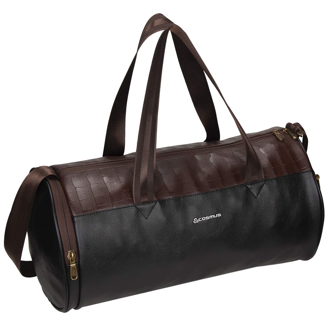 Athens Black Gym Bag With Shoe Compartment - Synthetic, 46.25 Cm-image-21