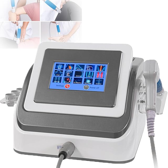Shockwave Therapy Machine Extracorporeal Joint and Muscle Pain Relief Pneumatic 0 5-8 bar Shockwave Deep Muscle Massager for