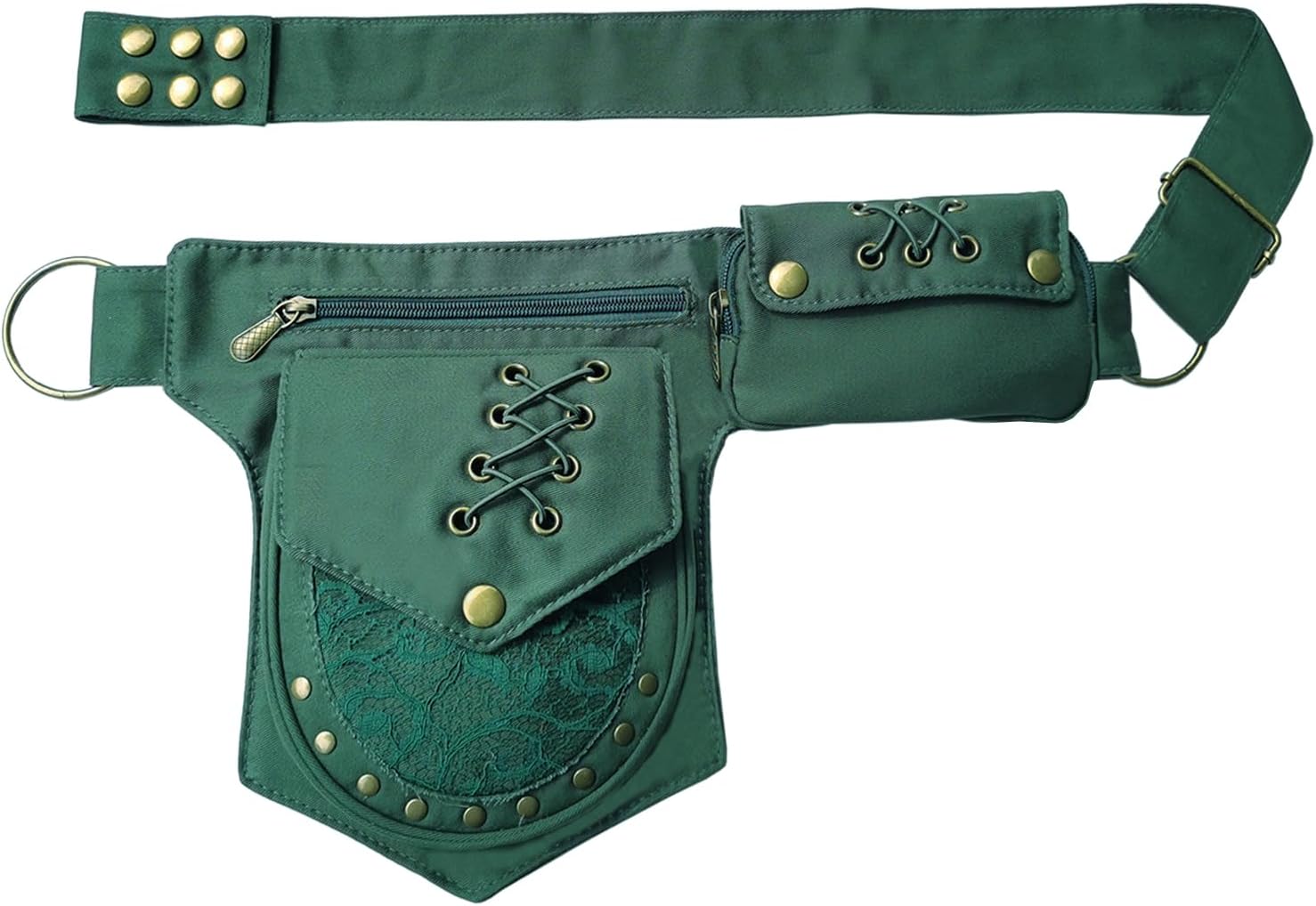 Larswon Renaissance Bag Leg Pouch for Women Renaissance Belt Festival Hip Thigh Pack