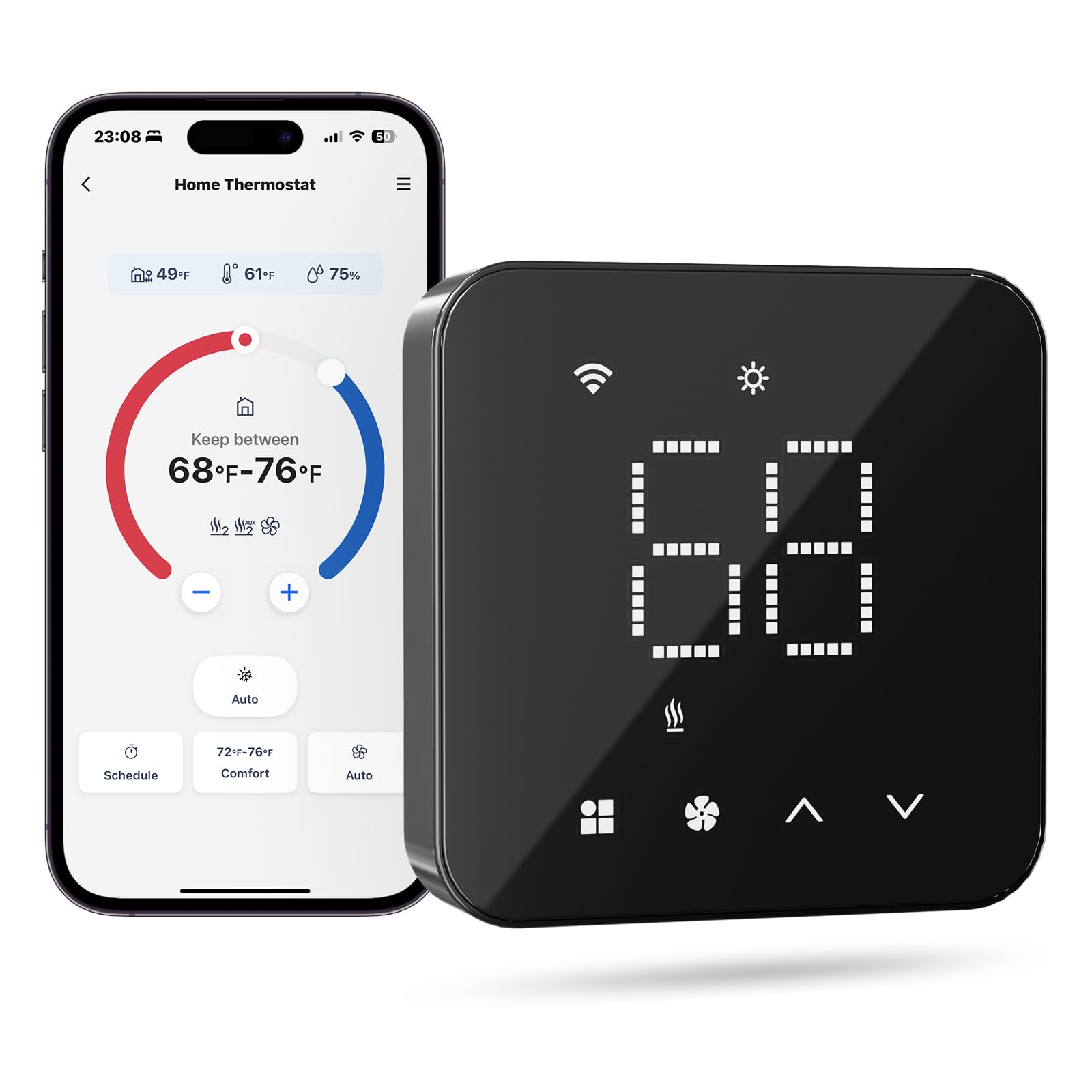meross Matter Smart Thermostat