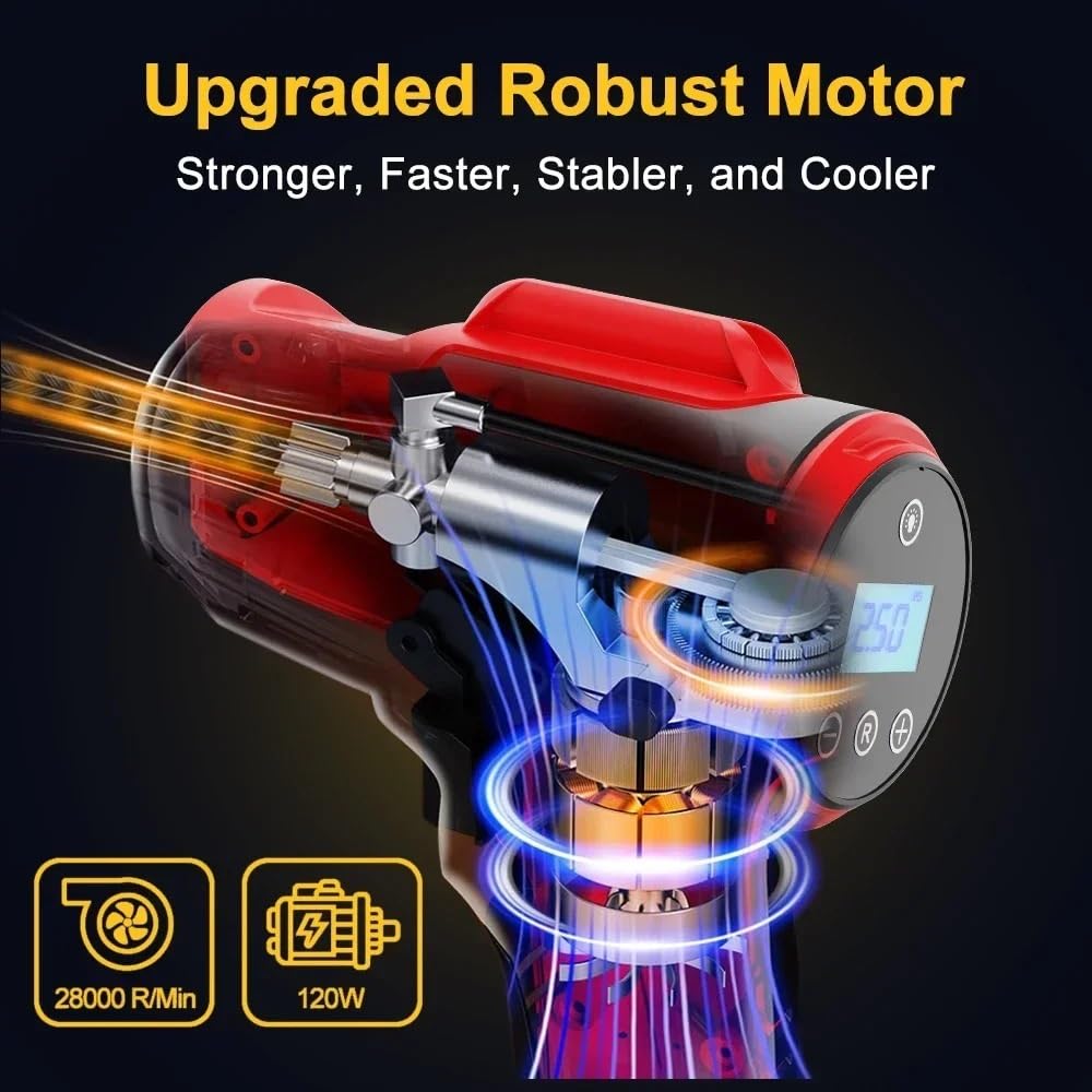 Compresores de aire portátiles Inflador De Neumáticos De Coche Compresor De Aire Con Mango Bomba De Inflado De Neumáticos Eléctricos Inalámbrico 150PSI Bolas De Coche Y Bicicleta Inflador Ruedas Coche